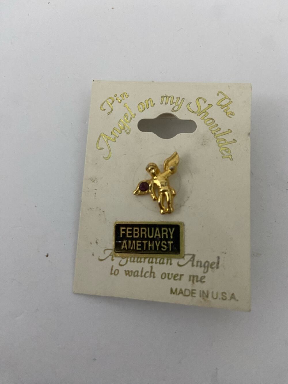 february angel pin